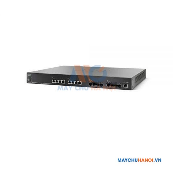 Cisco SG500XG-8F8T 16-port 10-Gigabit Stackable Managed Switch