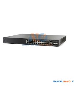Cisco SG500X-24MPP 24-port Gig Plus 4 10-Gig Max PoE+ Switch