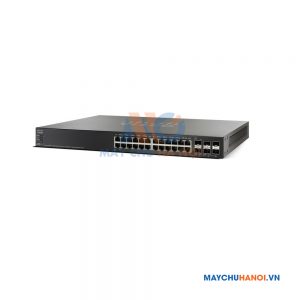 Cisco SG500X-24MPP 24-port Gig Plus 4 10-Gig Max PoE+ Switch