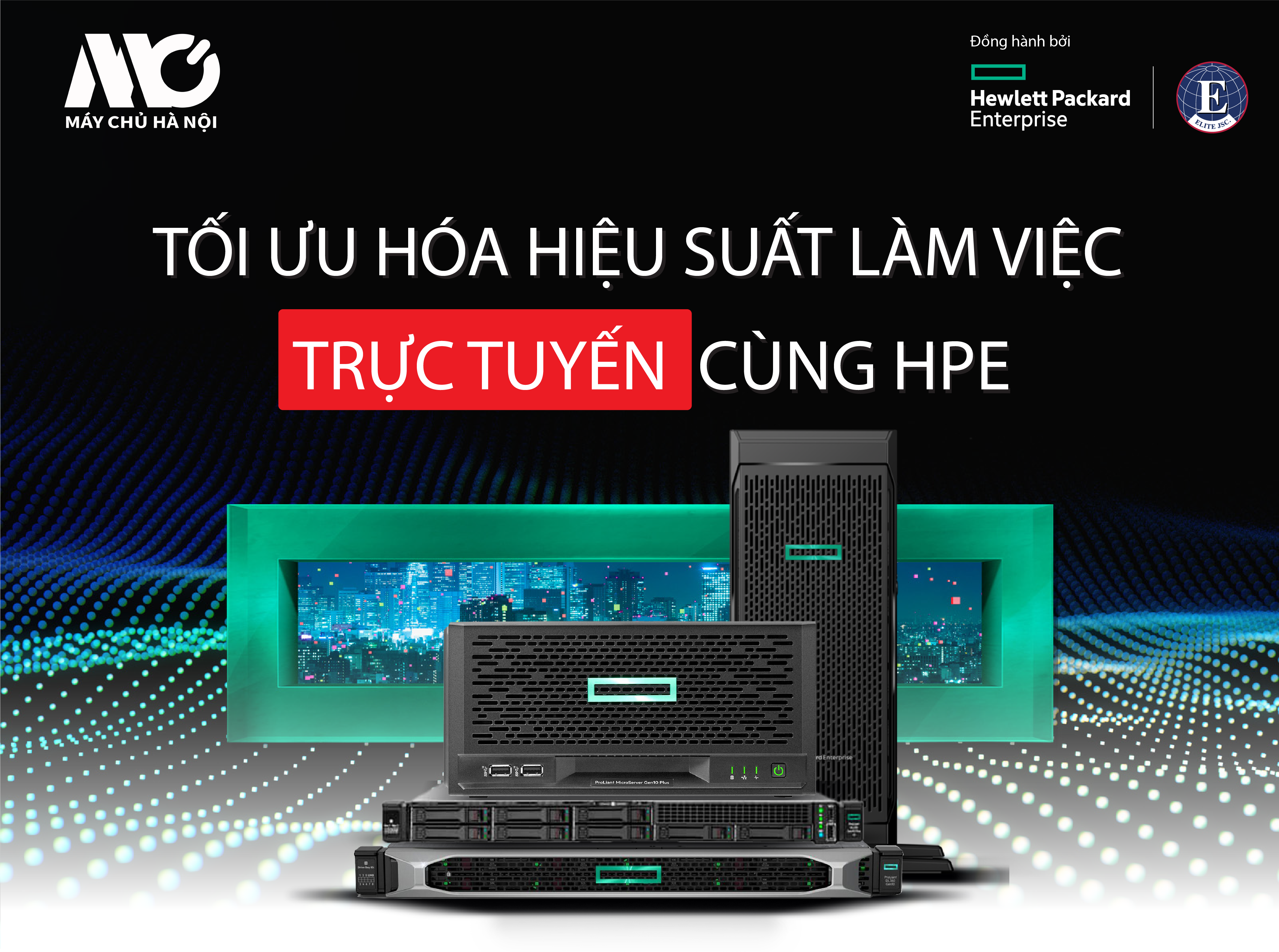 Thư mời tham dự chương trình “TỐI ƯU HOÁ HIỆU SUẤT LÀM VIỆC TRỰC TUYẾN CÙNG HPE”