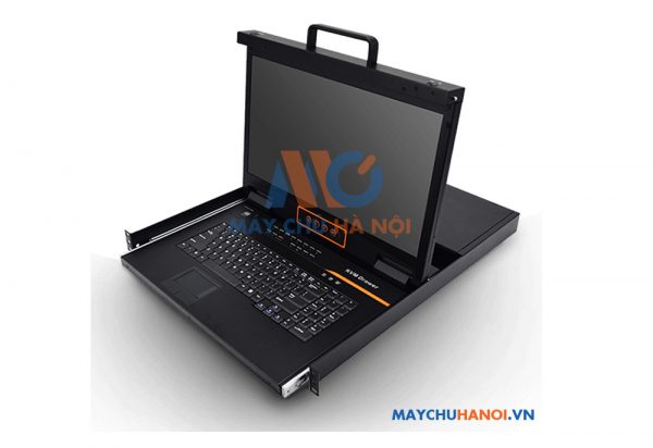 Kinan HT6832 KVM OVER IP Switch 18.5inch LCD 32 cổng