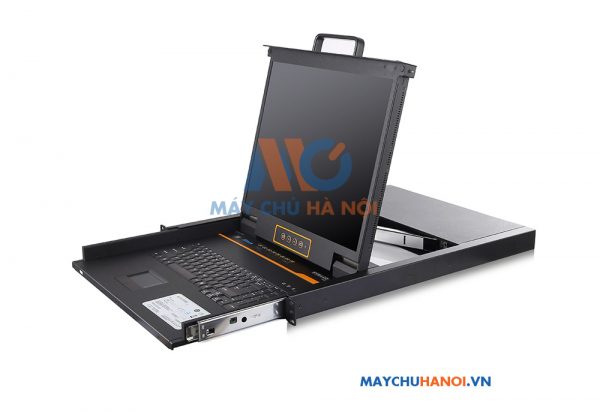 KINAN HT5908 KVM OVER IP Switch 19inch LCD 8 cổng