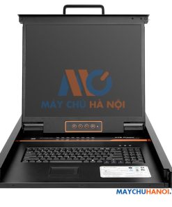 KINAN HT5932 KVM OVER IP Switch 19inch LCD 16 cổng