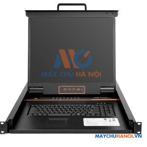 KINAN HT5932 KVM OVER IP Switch 19inch LCD 16 cổng