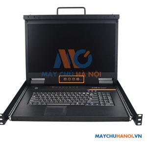 KINAN HT6808 KVM OVER IP Switch 18.5inch LCD 8 cổng