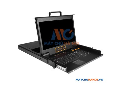 KINAN HT6708 KVM OVER IP Switch 17.3inch LCD 8 cổng