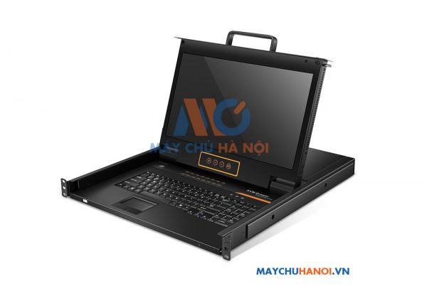 KINAN HT6716 KVM OVER IP Switch 17.3inch LCD 16 cổng