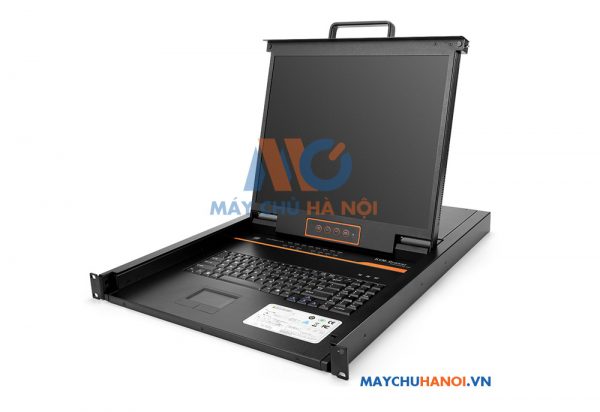 KINAN HT5932 KVM OVER IP Switch 19inch LCD 16 cổng