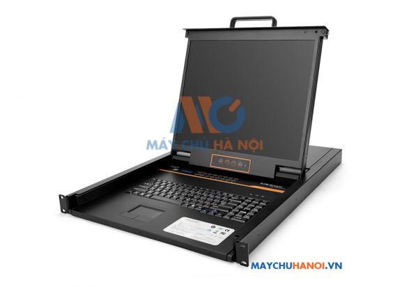 KINAN HT5916 KVM OVER IP Switch 19inch LCD 16 cổng