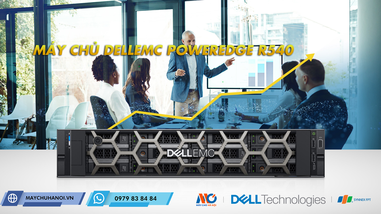 Dell EMC PowerEdge R540 –  Trợ thủ cho doanh nghiệp đang phát triển