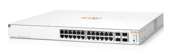 Thiết bị chuyển mạch JL684A Aruba 24G Class4 PoE 4SFP/SFP+ 370W Switch