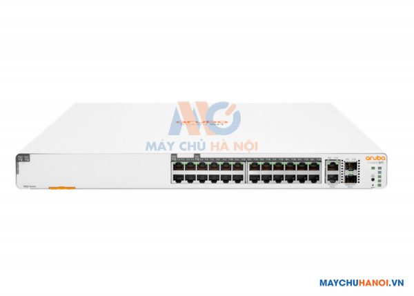 Thiết bị chuyển mạch JL807A Aruba Instant On 1960 24 Ports PoE+ 370W, 2XGT 2SFP+ Switch