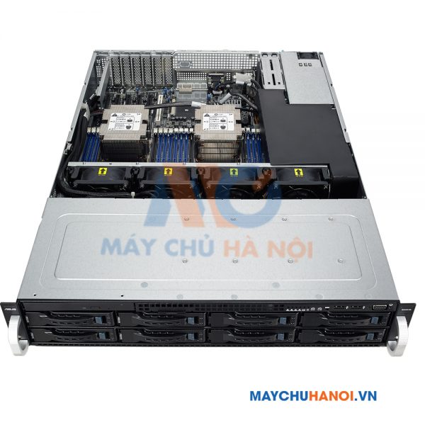 Máy Chủ Asus RS520-E9 (ASUS RS520-E9 Xeon 4210R*2/32GB*4/1.2TB_SAS*4/PIKE II 3108-8i/800W*2/K&M/BẠC) (90SF0051-M004D0)