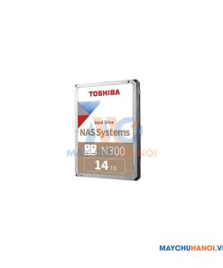 Ổ Cứng HDD 3.5 inch Toshiba N300 14TB NAS SATA 7200RPM 256MB Cache (HDWG21EUZSVA)