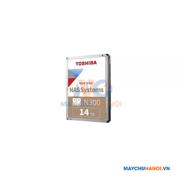 Ổ Cứng HDD 3.5 inch Toshiba N300 14TB NAS SATA 7200RPM 256MB Cache (HDWG21EUZSVA)