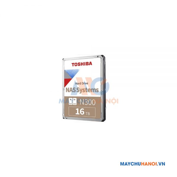 Ổ Cứng HDD 3.5inch Toshiba N300 16TB NAS SATA 7200RPM 256MB Cache (HDWG31GUZSVA)