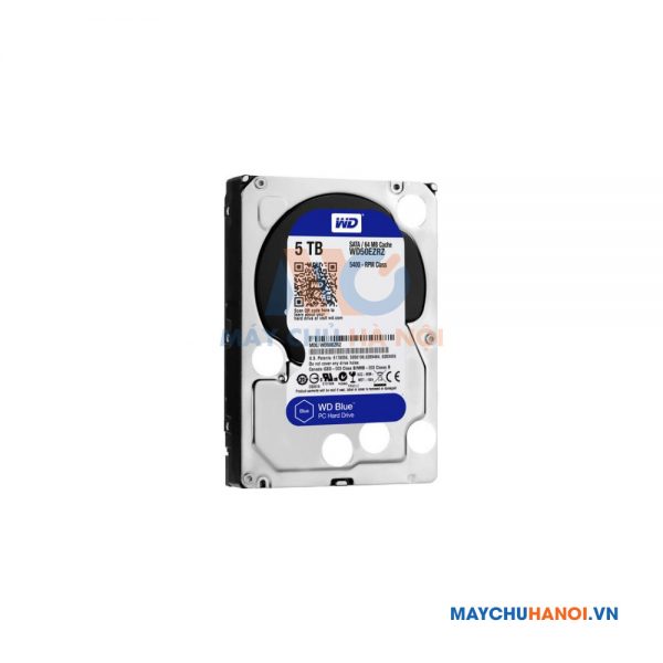 Ổ Cứng HDD Western Blue 5TB 5400 SATA3 6Gb/S 64Mb Cache WD50EZRZ