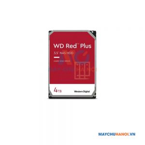 Ổ Cứng HDD 4TB Western Digital Red Plus 3.5 Inch 6Gb/S 128MB Cache 5400RPM SATA III WD40EFZX