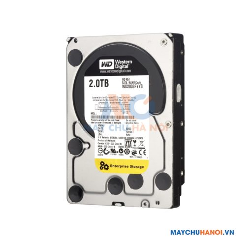 Ổ Cứng HDD Western Digital 2TB RE Enterprise SATA 6Gb/S 7200RPM 64MB 3.5inch WD2000FYYZ