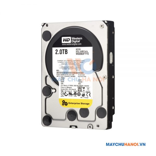 Ổ Cứng HDD Western Digital 2TB RE Enterprise SATA 6Gb/S 7200RPM 64MB 3.5inch WD2000FYYZ