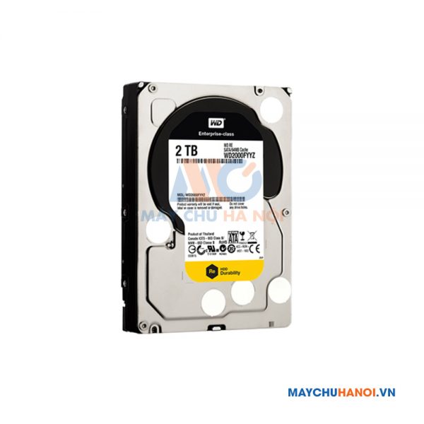 Ổ Cứng HDD 2TB Western Digital RE Enterprise SATA 6Gb/S 7200RPM 128MB 3.5inch WD2004FBYZ