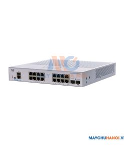 Thiết bị mạng Cisco 16 10/100/1000 ports CBS250-16T-2G-EU , 2 Gigabit SFP