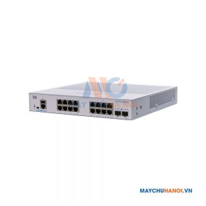 Thiết bị mạng Cisco 16 10/100/1000 ports CBS250-16T-2G-EU , 2 Gigabit SFP