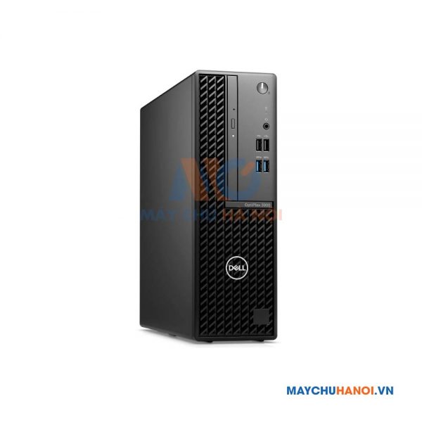 Máy tính để bàn Dell OptiPlex 3000 SFF -Intel Core i5-12500 (6 Cores/18MB/12T/3.0GHz to 4.6GHz/65W) /  Intel Chipset / 8GB (1x8GB) DDR4  / SSD 256GB PCIe NVMe / Key + Mouse / Ubuntu Linux 20.04 / Port: VGA, DP, HDMI