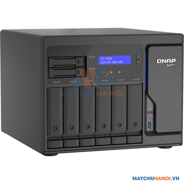 Thiết bị lưu trữ NAS QNAP TS-h886-D1602-8G