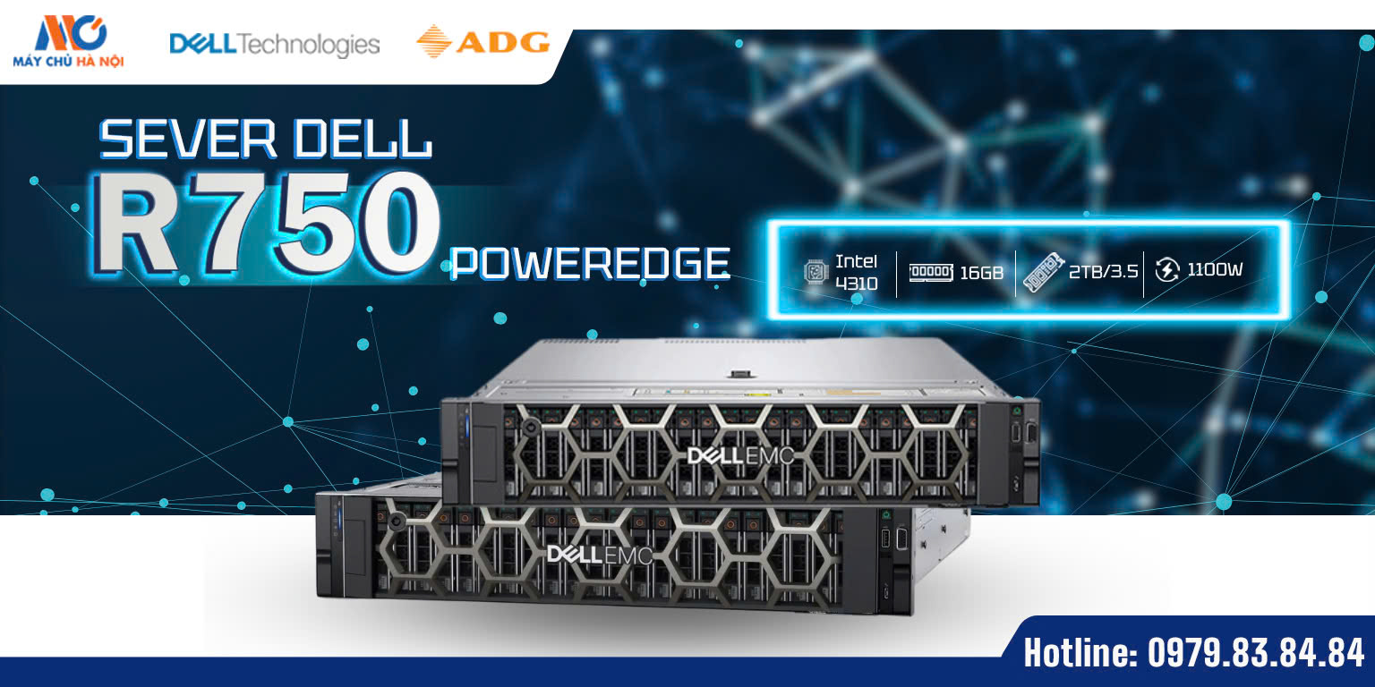 Máy chủ Dell PowerEdge R750