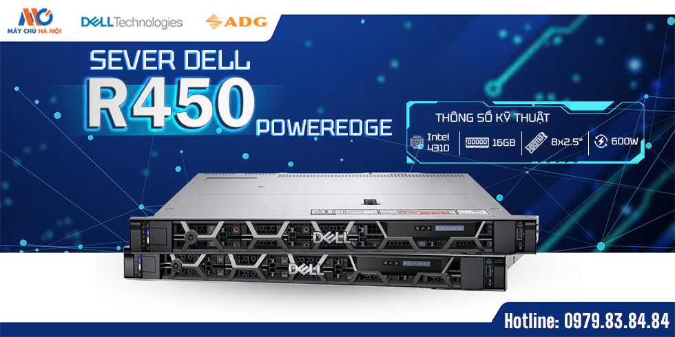 Review Máy Chủ Dell PowerEdge R450