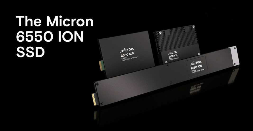 Micron ra mắt ổ SSD 60TB Gen 5 đầu tiên trên thế giới