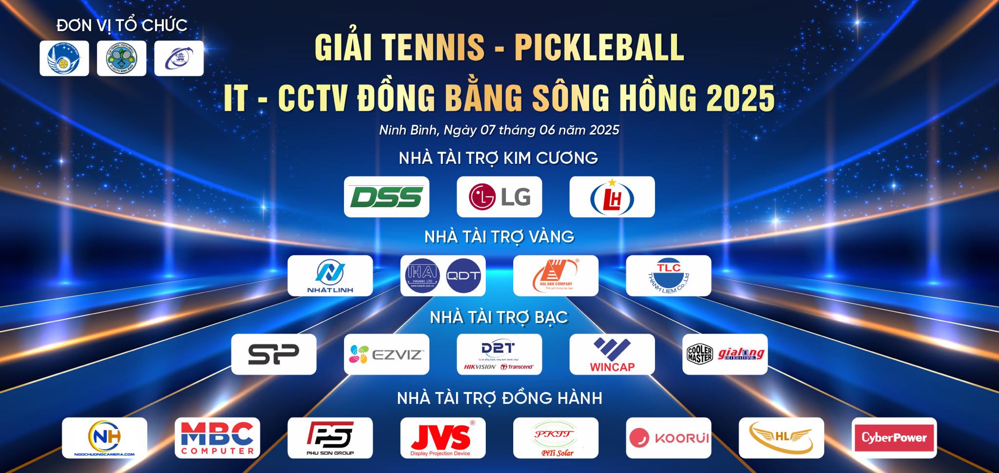 MÁY CHỦ HÀ NỘI THAM DỰ GIẢI TENNIS – PICKLEBALL IT – CCTV ĐỒNG BẰNG SÔNG HỒNG 2025