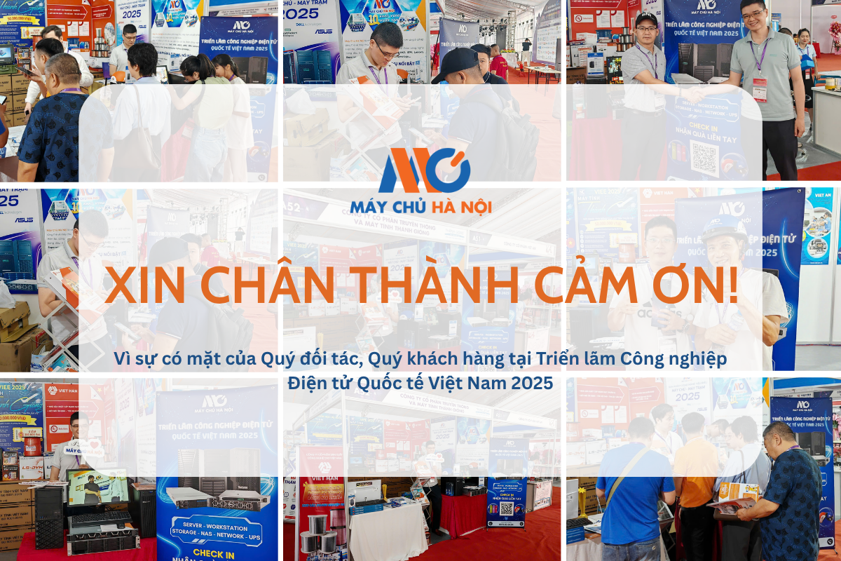 Máy Chủ Hà Nội Tại Hội Chợ Triển lãm Công Nghiệp Điện Tử Quốc Tế Việt Nam 2025 – Khép Lại Một Hành Trình, Mở Ra Kết Nối Mới