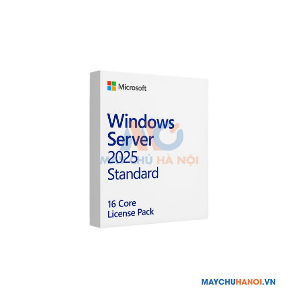 Phần mềm Windows Server 2025 Standard - 16 Core License Pack Phần mềm Windows Server 2025 Standard - 16 Core License Pack