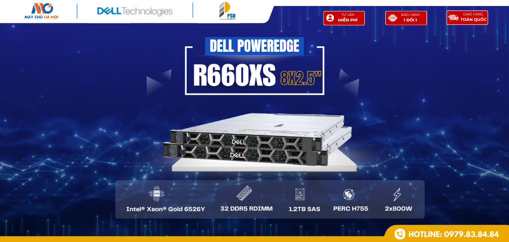 dell-poweredge-r660xs-8-x-2.5-inch