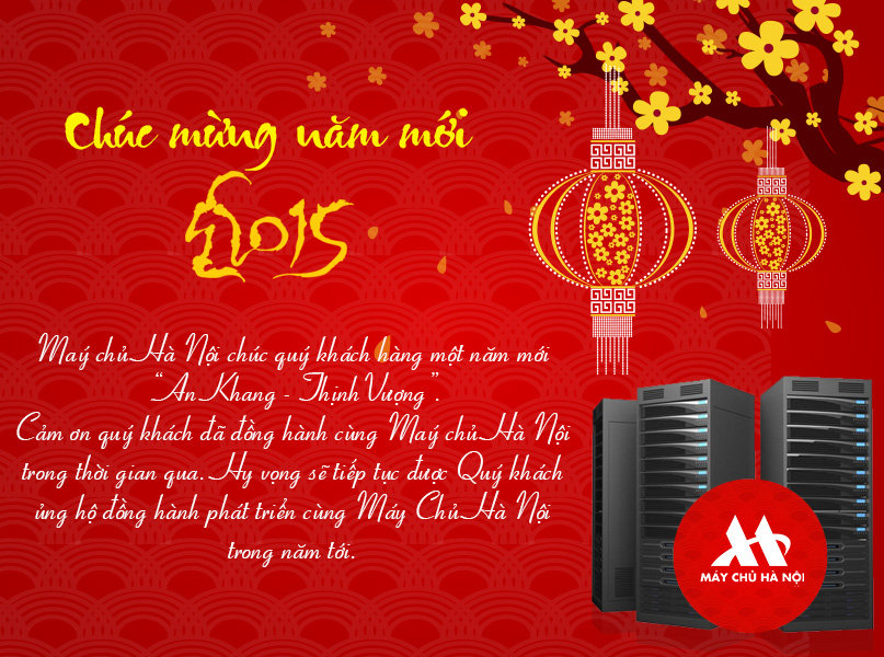 Maý chủ Hà Nội chúc mừng năm mới 2015