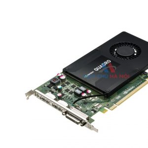 Card NVIDIA Quadro K2000 (384 cores, 2GB GDDR5, 128-bit, 64GB/s, 1 DVI-I DL, 2 DP 1.2, PCIE 2.0x16)