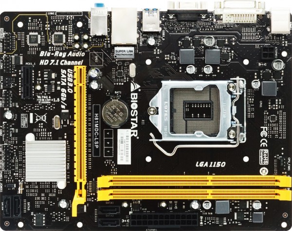 Biostar ra mắt mainboard H81MDC-LSP chuẩn micro-ATX