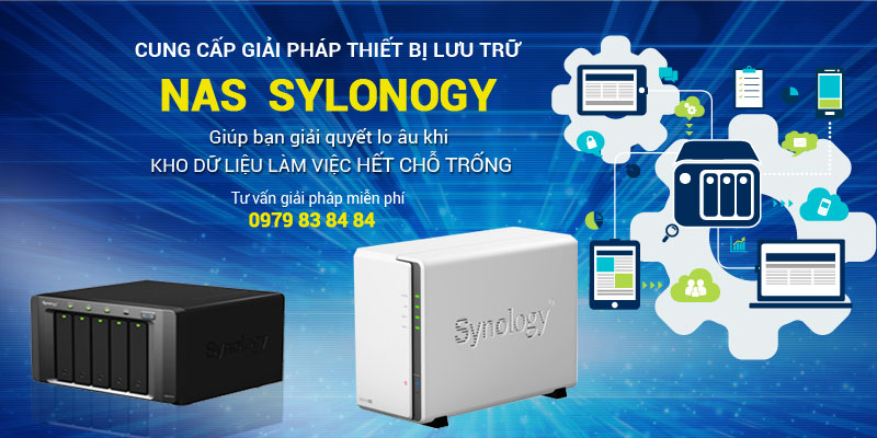 Giải pháp thiết bị lưu trữ NAS Sylonogy cho doanh nghiệp