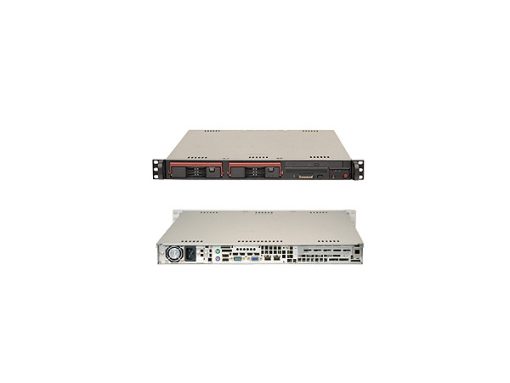 SUPERMICRO USA SERVER 1U CSE-811T-260B E3-1240 V3