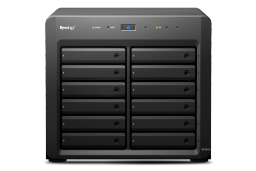 Thiết bị lưu trữ NAS Synology DX1215