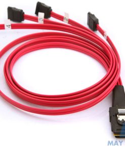 CÁP MINI-SAS TO 4 SATA SFF-8087 MINI-SAS TO 4 SATA 03X4351