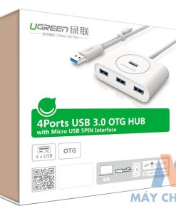 Bộ chia hub USB 3.0 4 cổng chính hãng Ugreen 20290