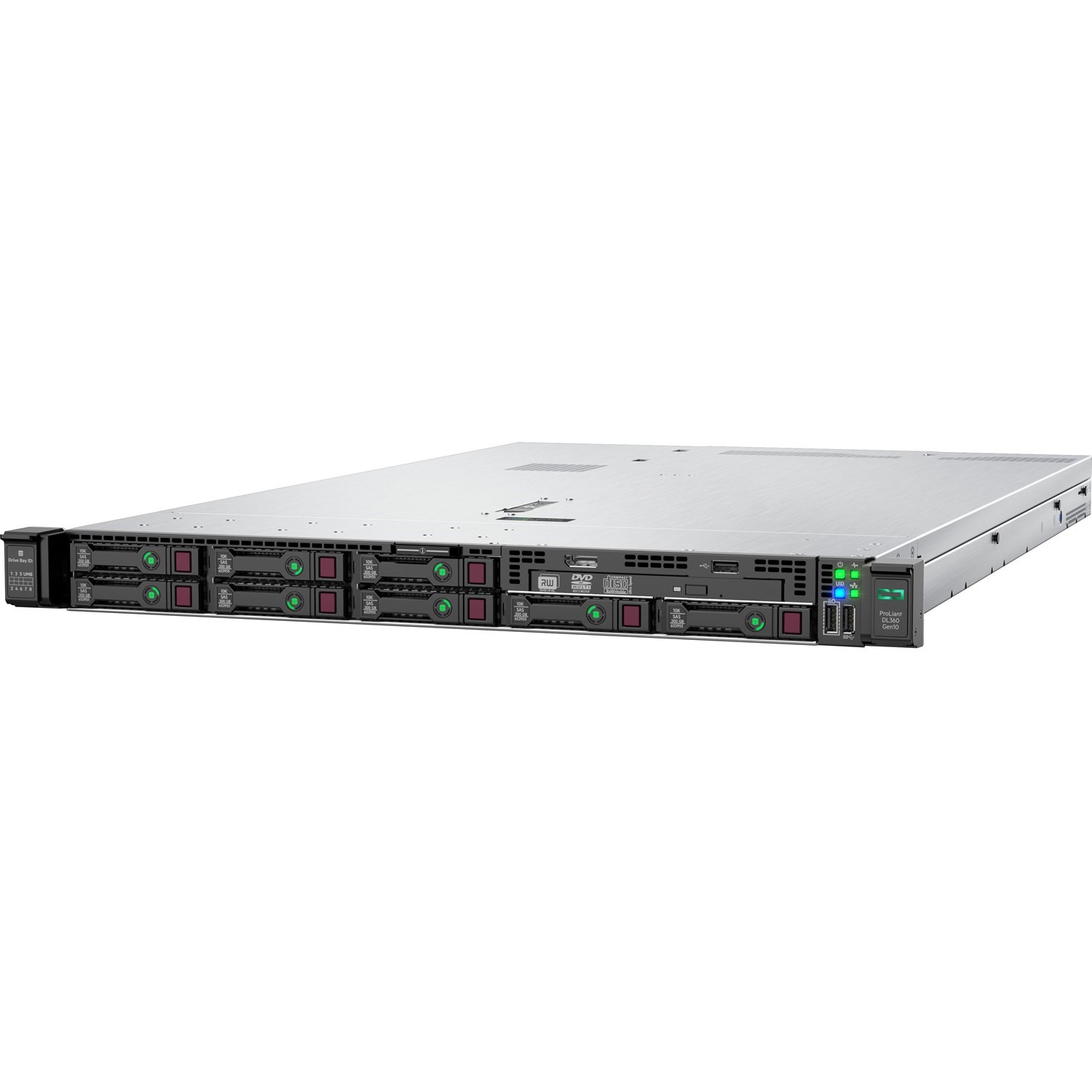 Server HPE ProLiant DL360 Gen10 3106 1P 16G-2R S100i 8SFF 1x500W (867961-B21)