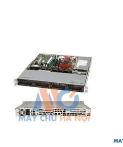 Chassis Supermicro SC813MTQ-350CB 4 x HDD HotSwap
