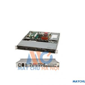 Chassis Supermicro SC813MTQ-350CB 4 x HDD HotSwap