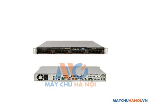Supermicro SC813MTQ-600CB 4 x HDD HotSwap