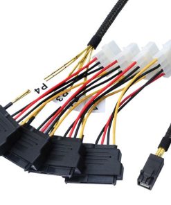 Cable HD Mini SAS 8643 to 4 SAS/Sata