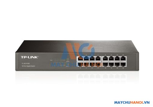 Switch Gigabit Để bàn/Gắn Tủ 16 cổng RJ45 10/100/1000Mbps
